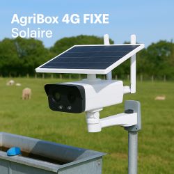 Caméra autonome AgriBox 4G Fixe Solaire